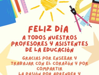 Día del Profesor y Asistentes de la Educación